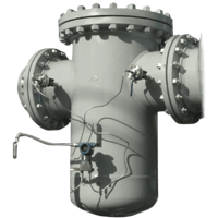Model BVBS Vertical In-Line Strainer